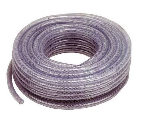 Профессиональный шланг для воды 1/2" армированный NemoPole красный, прозрачный, черный