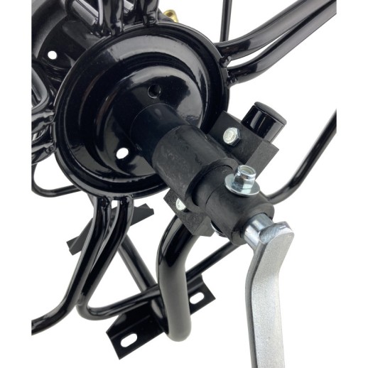 Катушка из стали для шланга с креплением к стене, потолку или полу