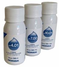 Набор калибровочных растворов для pH метров Horiba 560-PH 4.01, 7.00, 10.01 