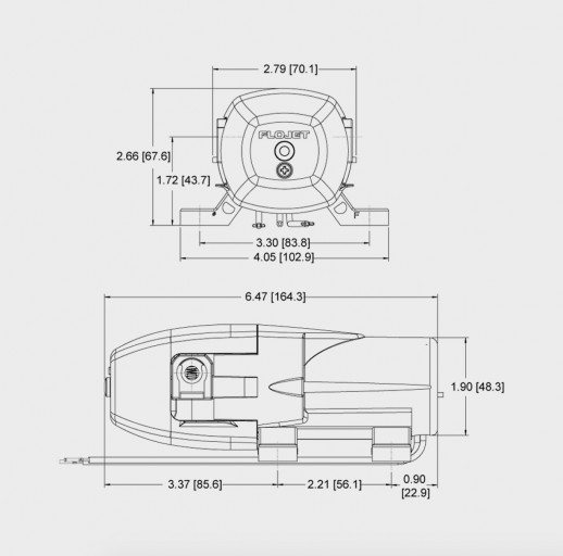Насос мембранный Flojet LF plus 2,5 бар, 3,78 литра/мин