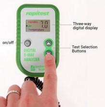 Прибор контроля параметров почвы 3 в 1 Luster Leaf Rapitest 1835