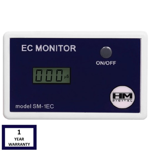 HM Digital SM-1EC: онлайн EC монитор уровня электропроводимости воды стационарный, кондуктометр