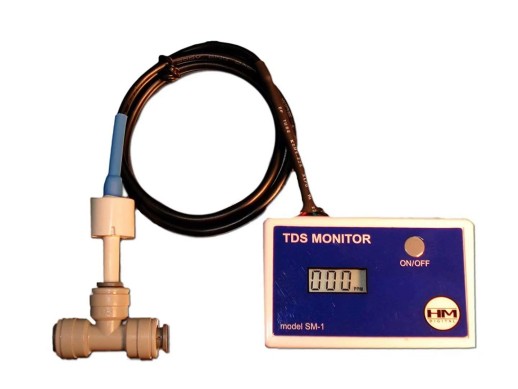 HM Digital SM-1EC: онлайн EC монитор уровня электропроводимости воды стационарный, кондуктометр