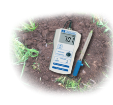 pH метр Milwaukee MW101-SOIL для измерения кислотности почвы