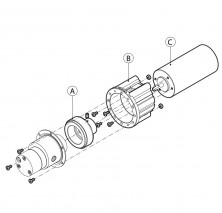 Мотор KAG M42х30 24W