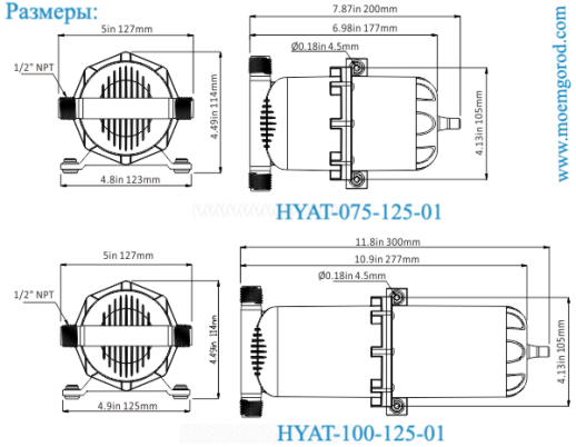 Гидроаккумулятор для автономных систем водоснабжения Singflo