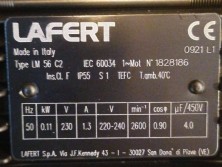 Мотор Lafert асинхронный
