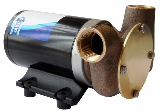Импеллерный самовсасывающий насос JABSCO Utility Puppy 2000: 24 вольт DC 30 литров/мин