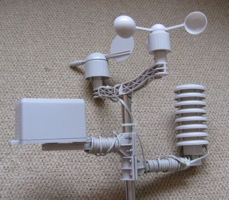 Беспроводная метеостанция на солнечных элементах WH1081