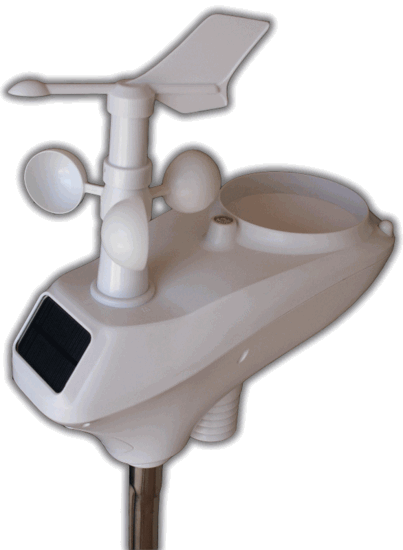 Беспроводная WiFi метеостанция с цветным TFT дисплеем AW003