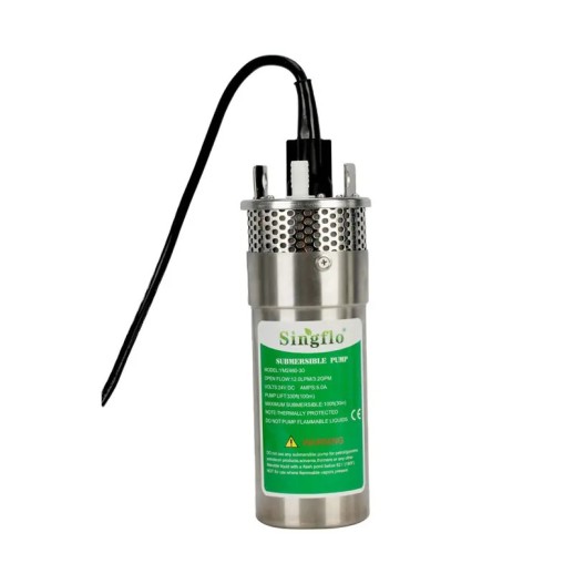 Погружной скважинный водяной насос Singflo для бассейна на солнечной энергии 720 литров в час