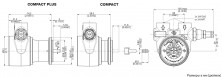 Насос роторный Fluid-o-Tech серия CO/MO 50-200 Rotoflow