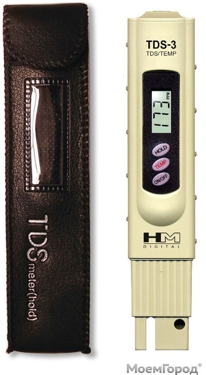 TDS метр, солемер HM Digital TDS-3