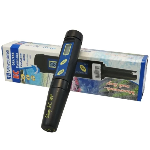 Кондуктометр Milwaukee C65 Sharp влагозащитный (низкий диапазон)