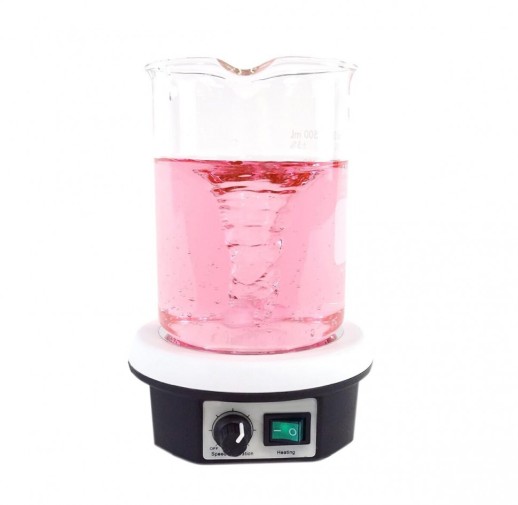 Магнитная лабораторная мешалка Apera 802: 2300 rpm, 1000 мл с подогревом до 120°C