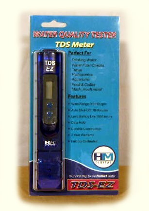 TDS метр, солемер HM Digital TDS-EZ (TDS meter 5)