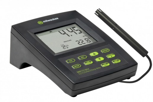 EC/TDS/NaCl/Темп лабораторный настольный тестер Milwaukee MW170 MAX + связь с ПК