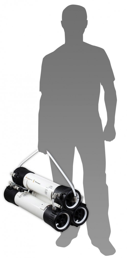 Переносная система фильтрации Aquafactor TriCompact RO-DI-4021 на основе обратного осмоса и деионизирующей смолы