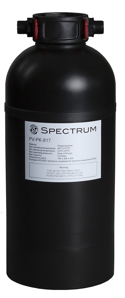 Колонна Spectrum Premier для деионизирующей смолы или угля