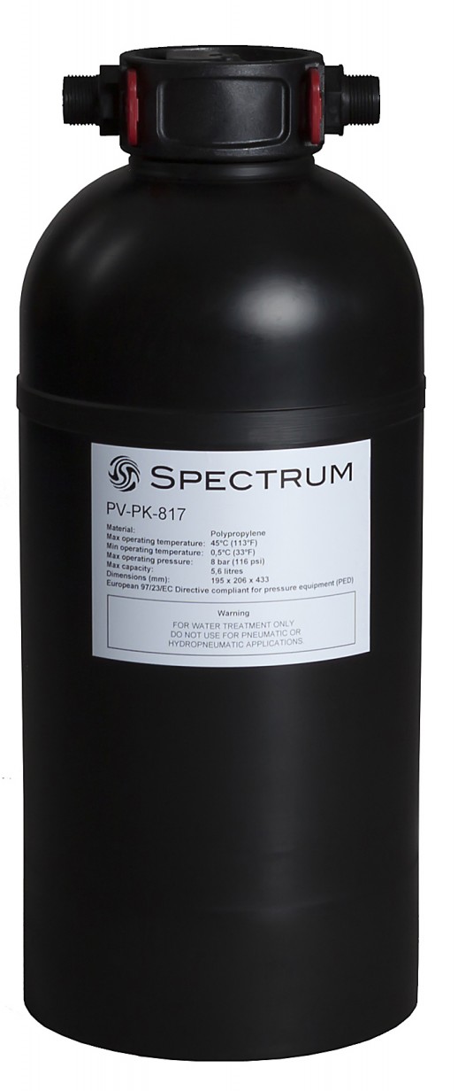 Колонна Spectrum Premier для деионизирующей смолы или угля