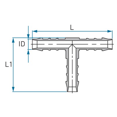 T-коннектор Tefen для шланга