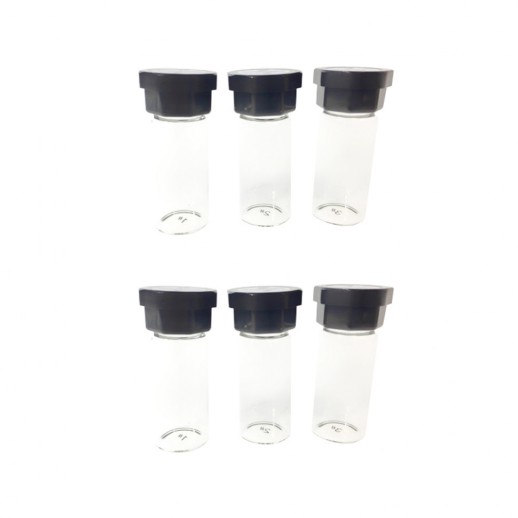 Стеклянные кюветы SanXin с крышками для мутномера 20 мл (6 шт)