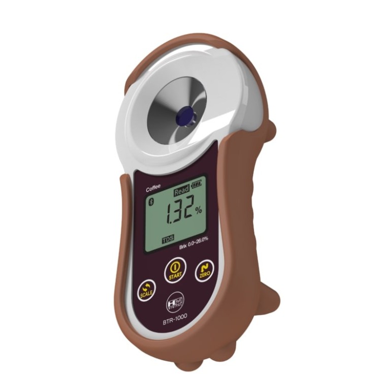 Цифровой рефрактометр Brix/TDS/Temp HM Digital BTR-1000 (Coffee) для ...