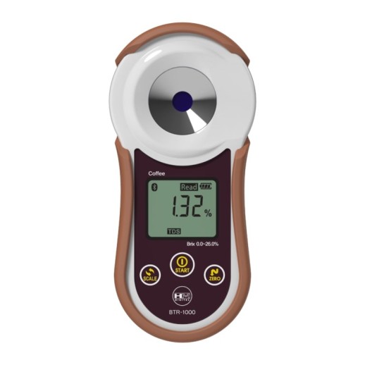 Цифровой рефрактометр Brix/TDS/Temp HM Digital BTR-1000 (Coffee) для кофе с функцией Bluetooth
