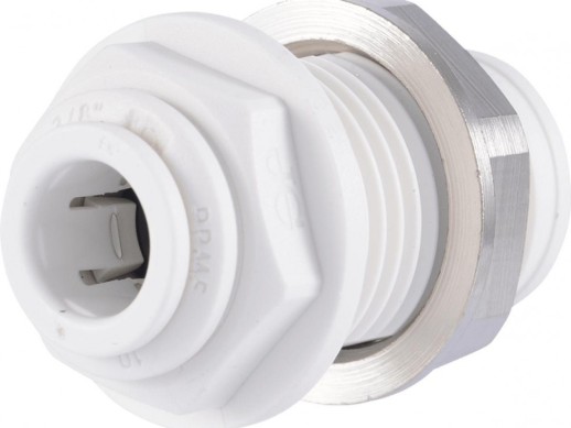 Коннектор для перегородки из полипропилена с гайкой