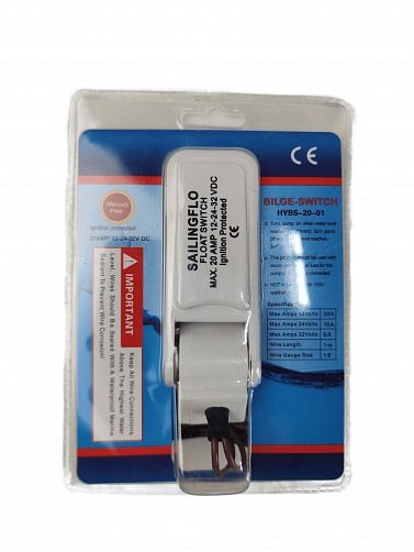 Универсальный автоматический поплавковый выключатель Singflo HYBS-20-01 12V/24V/32V