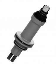 Проточный кондуктометрический графитовый контактный EC электрод Sensorex CS300 (бывш. CS8000)