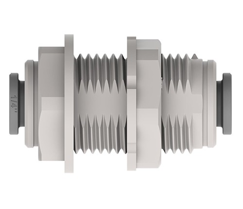 Коннектор для перегородки с гайкой