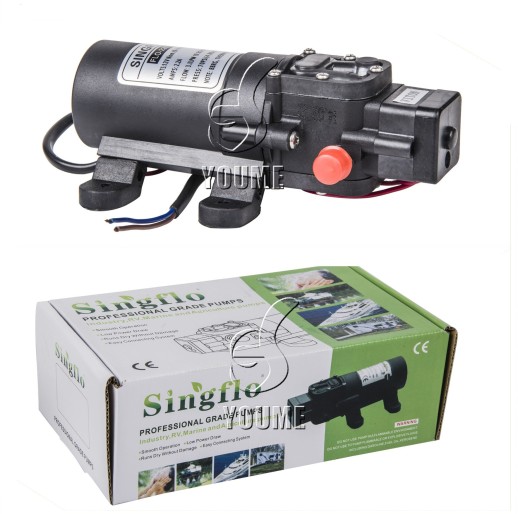Водяной насос Singflo 12 вольт FL-2202A 4,8 бар (70 PSI), 4 литра/мин