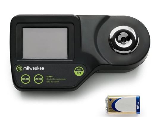 Цифровой рефрактометр Brix Milwaukee MA871 для измерения сахара