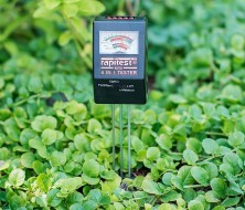 Прибор контроля параметров почвы 4 в 1 Luster Leaf Rapitest 1818