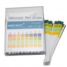 Тест полоски универсальные Amtast pH 0-14 100 штук 