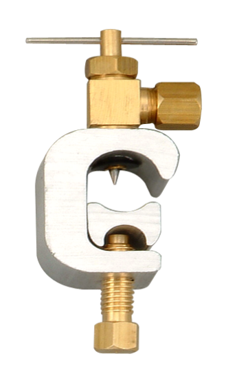 Игольчатый клапан (кран-хомут) типа C, 1/4"