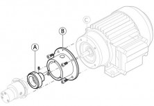 Комплект переходников Fluid-o-tech MGBF63S с ферритовым приводным магнитом