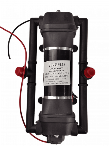 Насос для воды Singflo FL-40S 2,7 бар, 26,6 литров/мин, 12 VDC