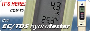 Кондуктометр, солемер, термометр HM Digital COM-80