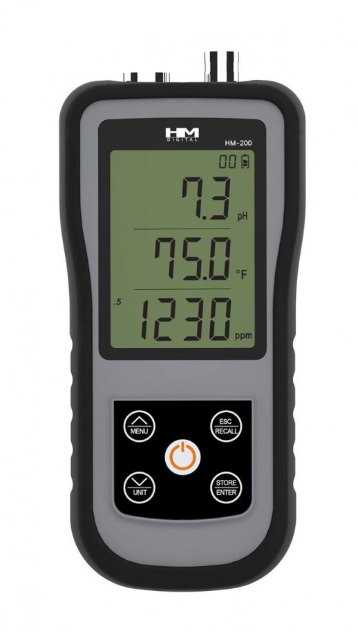 Мультимонитор EC/TDS/pH/Temp HM Digital HM-200