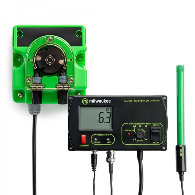 Контроллер автоматический стационарный pH Milwaukee MC720 PRO для аквариума