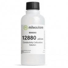 Калибровочный раствор 12880 µS/cm (мкСм) для кондуктометров (EC метр) MILWAUKEE 230мл