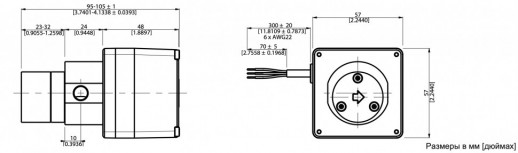 Шестеренный насосно-моторный агрегат 24 VDC с магнитным приводом Fluid-o-Tech серия FG200-300-400