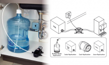 Помпа-насос Flojet BevJet Compact BLC 220 вольт для бутилированной воды, вина, напитков