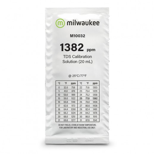 Калибровочный раствор для TDS метров 1382 ppm MILWAUKEE 20мл