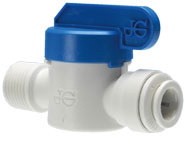 Кран отсечной шаровый цанга - резьба наружная HP NPTF