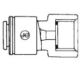 Адаптер с внутренней резьбой Nptf