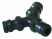 Коннектор-тройник шлангов 1/2"