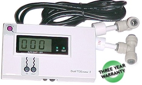 TDS метр, измеритель-анализатор уровня минерализации воды стационарный, солемер DM-2